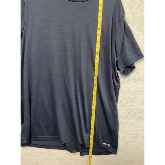 Tek Gear Shirt Mens 2XL Tall Dry Tek Athletic Stretch Performance Lightweight - Picture 4 of 6